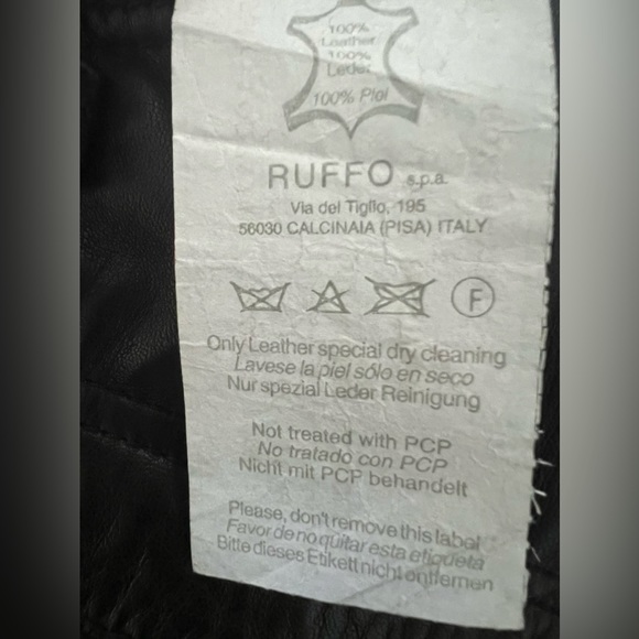 GIANNI VERSACE Leather pant. - Picture 14 of 17